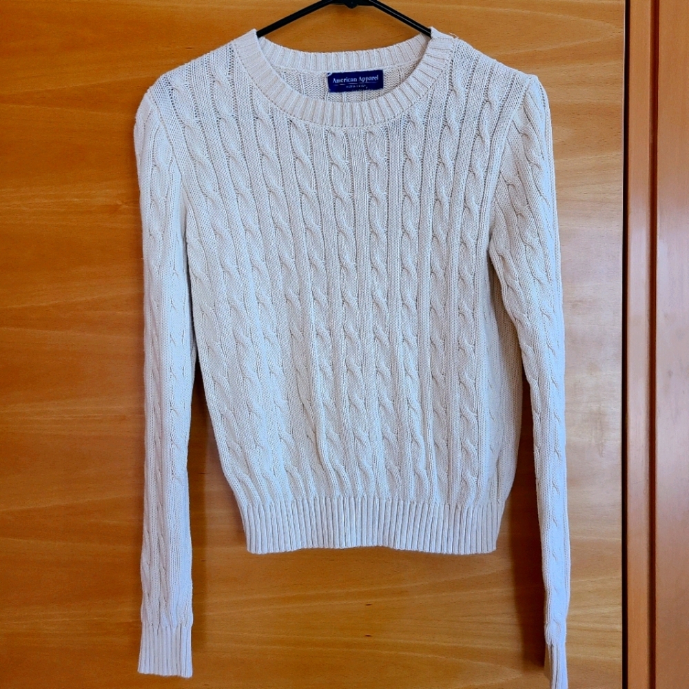 Size M American Apparel Fisherman Sweater